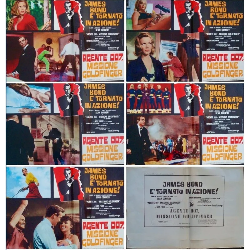 Goldfinger (R75 fotobusta set of 5)