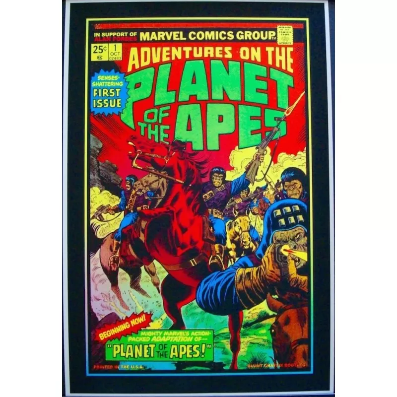 Adventures On The Planet Of The Apes limited edition print by Matt Dye/Blunt Graffix - Illustraction Gallery Adventures On The Planet Of The Apes limited edition print by Matt Dye/Blunt Graffix - Illustraction Gallery