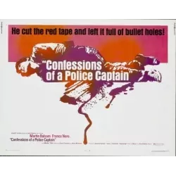 Confessions Of A Police Captain half sheet poster - Illustraction Gallery
