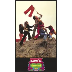 Levi's Junior Jeans original 1975 advertising poster - Illustraction Gallery