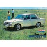 Nissan Bluebird Sports car vintage 1970 Japanese advertising poster - Illustraction Gallery