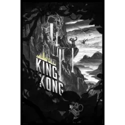 King Kong limited edition print by Nicolas Delort - illustraction Gallery