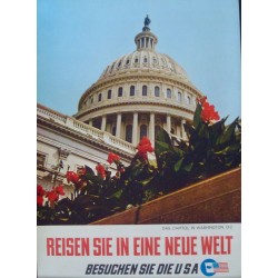USA Tourism: Washingon DC Capitol (1966)
