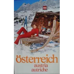 Austria: Osterreich Woman in Red (1972)