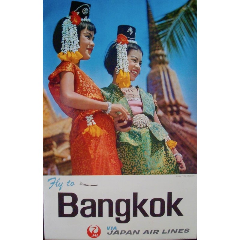 Japan Airlines Bangkok Thai Girls (1964)