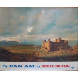 Pan Am Great Britain Harlech castle (1965)