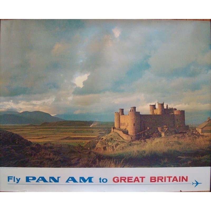 Pan Am Great Britain Harlech castle (1965)