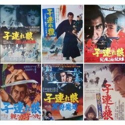 Lone Wolf And Cub (Japanese set of 6)