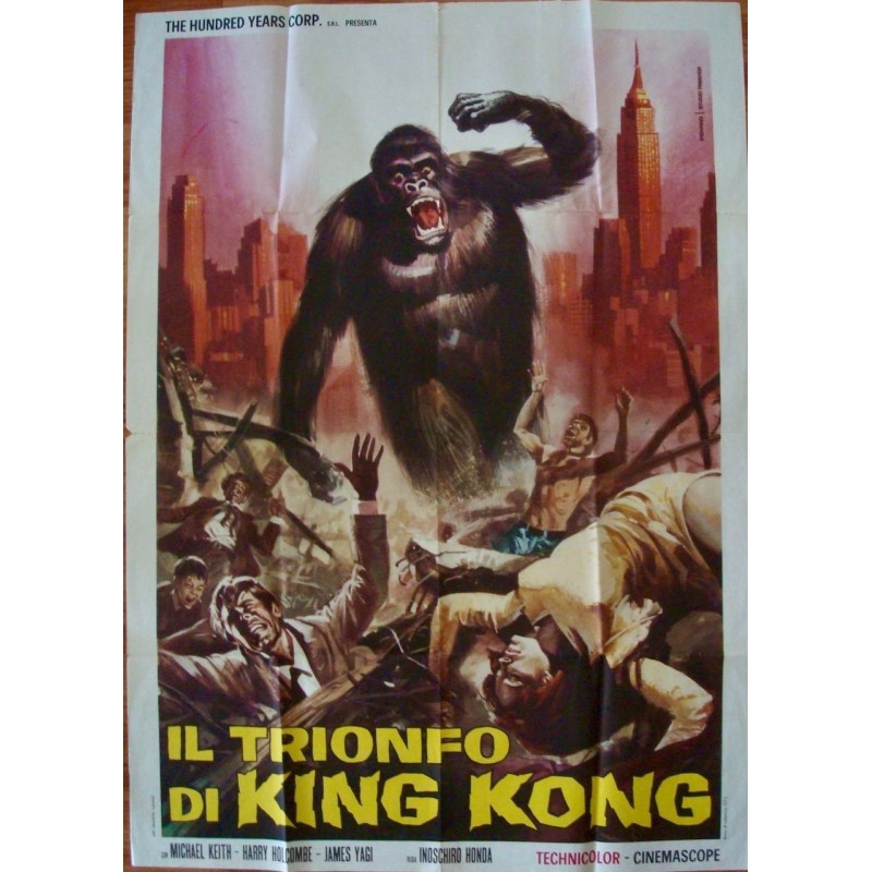 King Kong Versus Godzilla (Italian 2F)