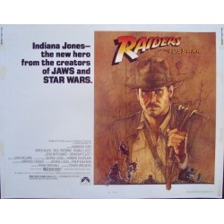 Raiders Of The Lost Ark (half sheet)