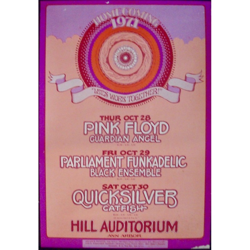 Pink Floyd: Ann Arbor 1971