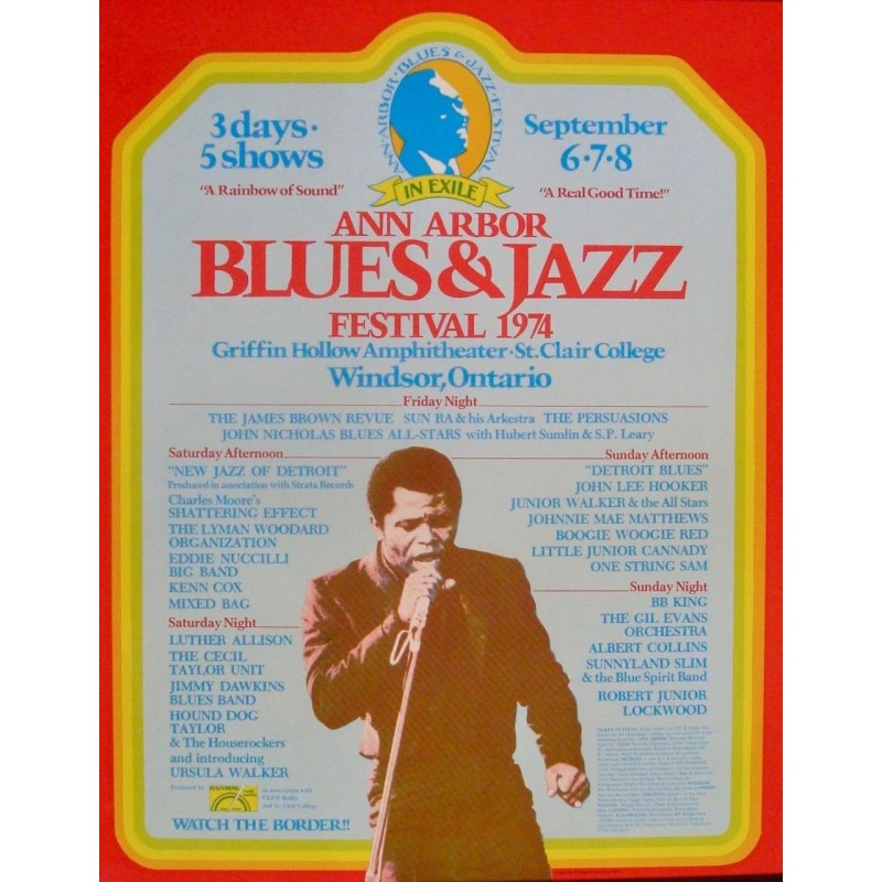 Ann Arbor Blues and Jazz Festival 1974