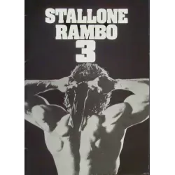 Rambo 3 (Japanese Press Book)