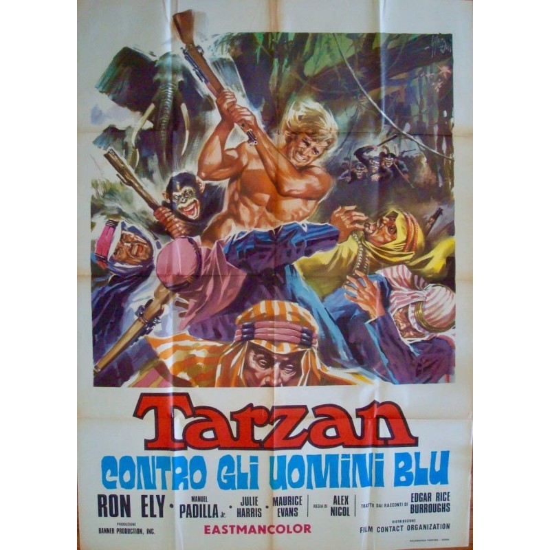 Tarzan And The 4 O'Clock Army (Italian 2F)
