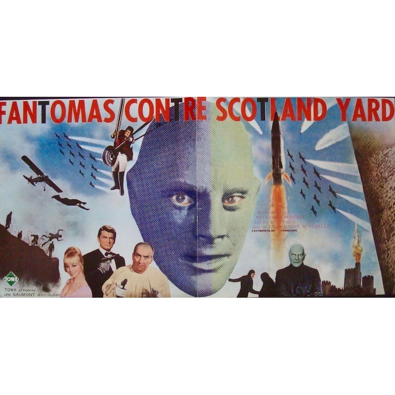 Fantomas contre Scotland Yard (Japanese press)