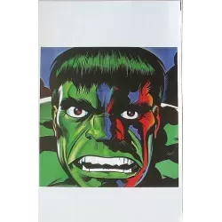Hulk Close-up print by Jack Kirby