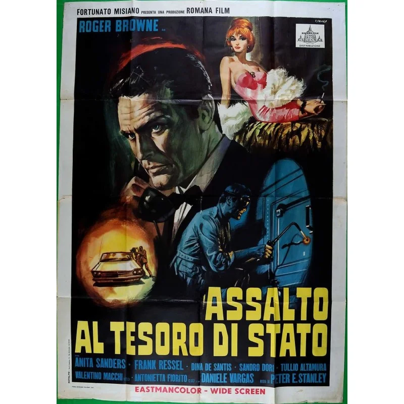 Assault On The State Treasure (Italian 4F)