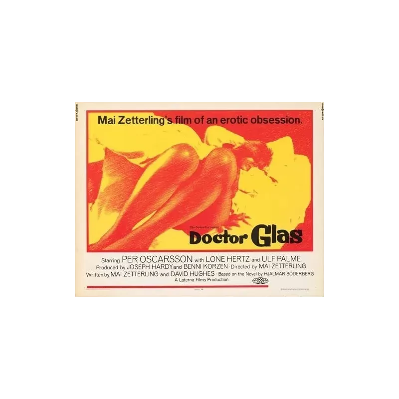 Doctor Glas half sheet poster - Illustraction Gallery