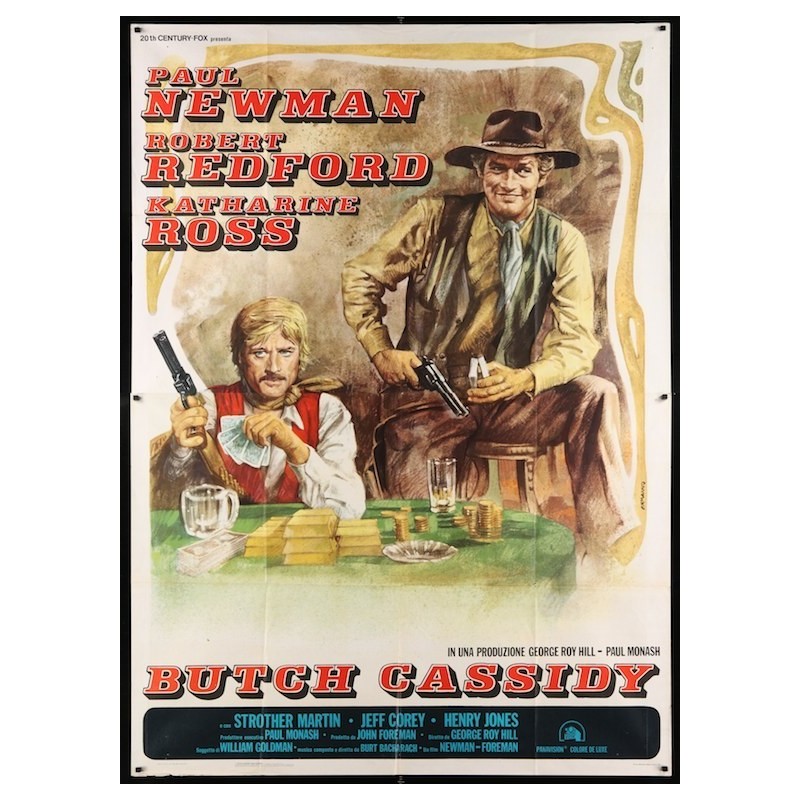 Butch Cassidy And The Sundance Kid (Italian 4F R74)