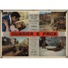 War and Peace Italian fotobusta movie poster set - illustraction Gallery