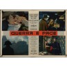 War and Peace Italian fotobusta movie poster set - illustraction Gallery