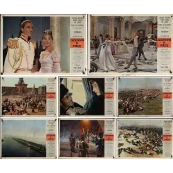 War and Peace Italian fotobusta movie poster set - illustraction Gallery