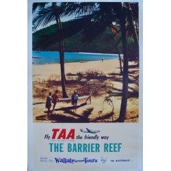Trans Australia Airlines The Great Barrier Reef (1958 - LB)