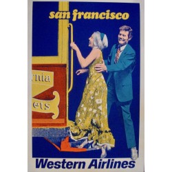 Western Airlines San Francisco (1968 - LB)