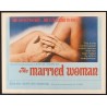 Une femme mariée (A Married Woman) half sheet movie poster - Illustraction Gallery