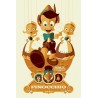Pinocchio Mondo limited edition print by Tom Whalen - Illustraction Gallery