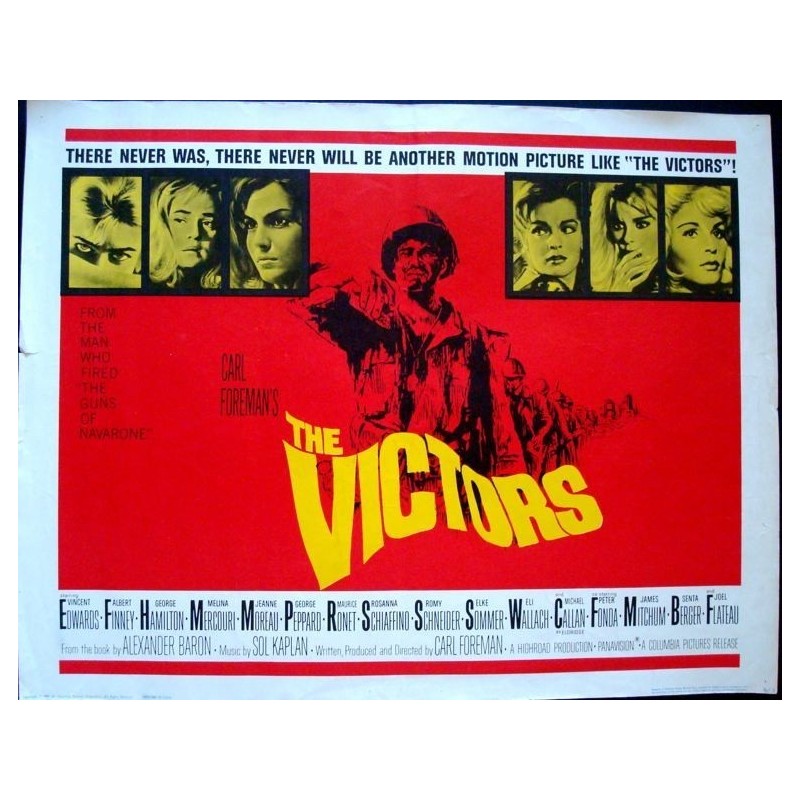 The Victors half sheet movie poster - Illustraction Gallery
