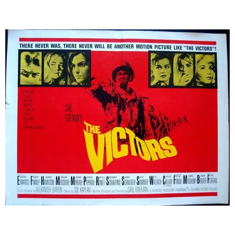 The Victors half sheet movie poster - Illustraction Gallery