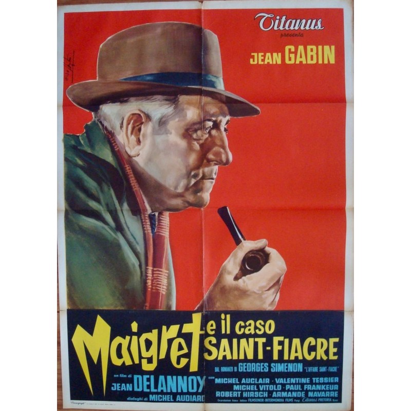 Maigret et l'affaire St-Fiacre (Italian 2F)