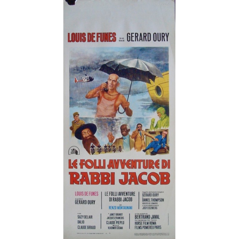 Mad Adventures Of Rabbi Jacob - Les aventures de Rabbi Jacob (Locandina)