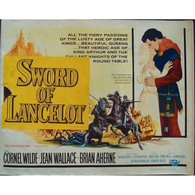 Lancelot And Guinevere (half sheet)