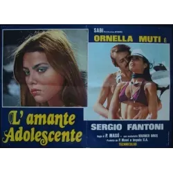 Amante Adolescente Italian fotobusta - Illustraction Gallery