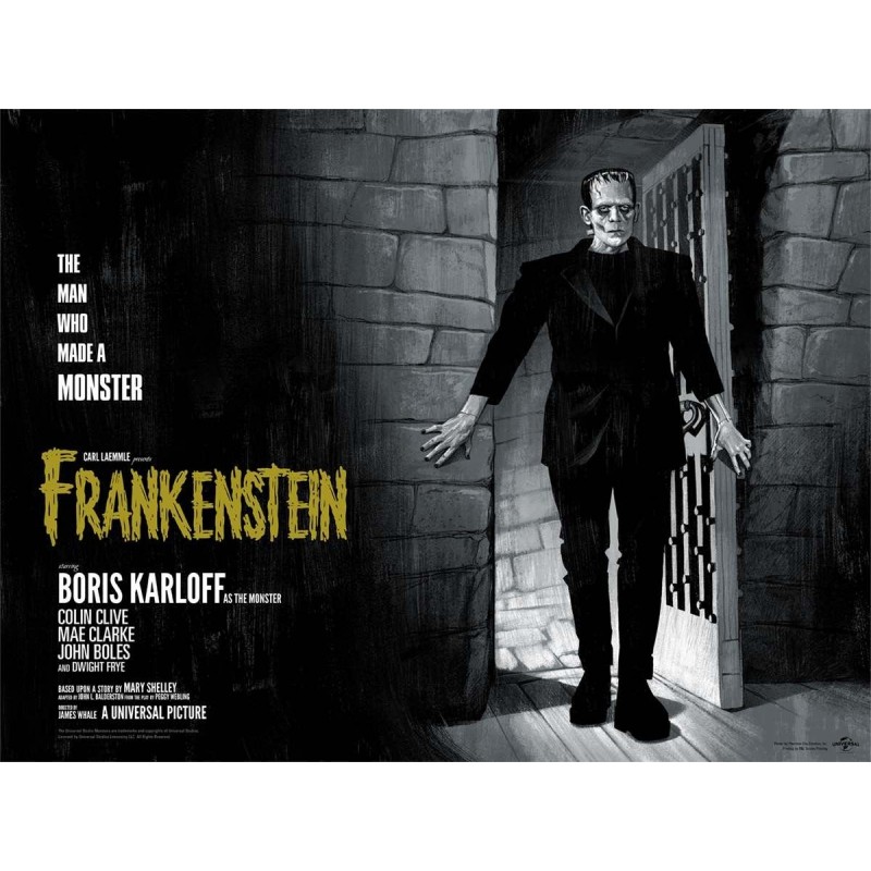 Frankenstein (Mondo R2018 Phantom City Creative Variant)