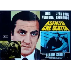 Classe tous risques Italian fotobusta movie poster - Illustraction Gallery