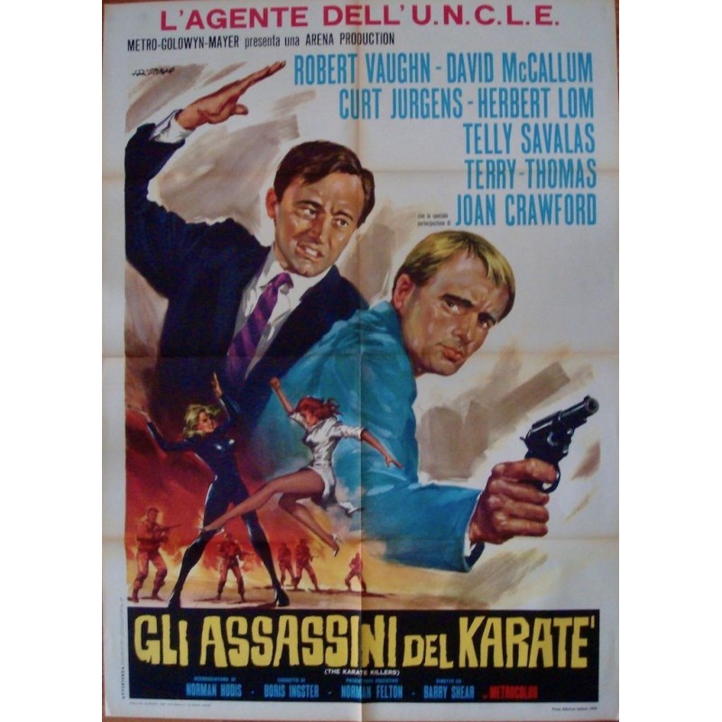 Man From Uncle: The Karate Killers (Italian 2F)