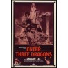 Enter Three Dragons one sheet movie poster - Illustraction Gallery