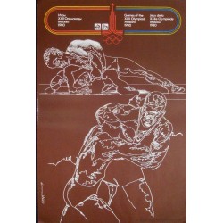 Moscow 1980 Olympics Wrestling