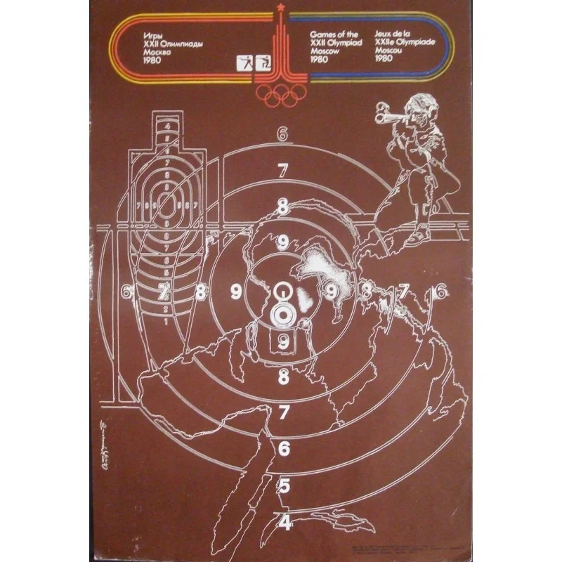 Moscow 1980 Olympics Shooting