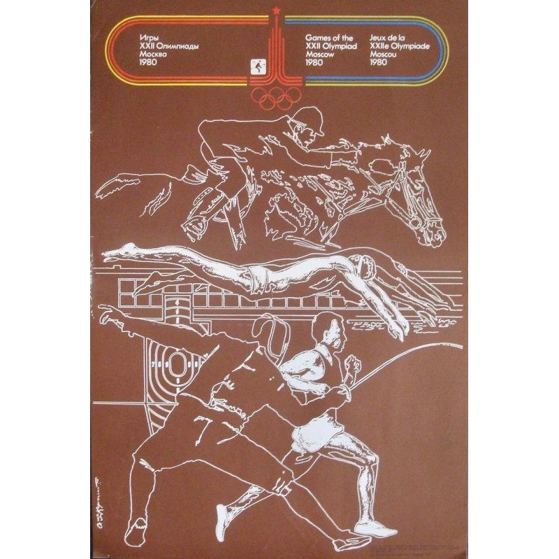 Moscow 1980 Olympics Pentathlon