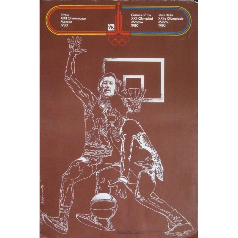 Moscow 1980 Olympics Basketball