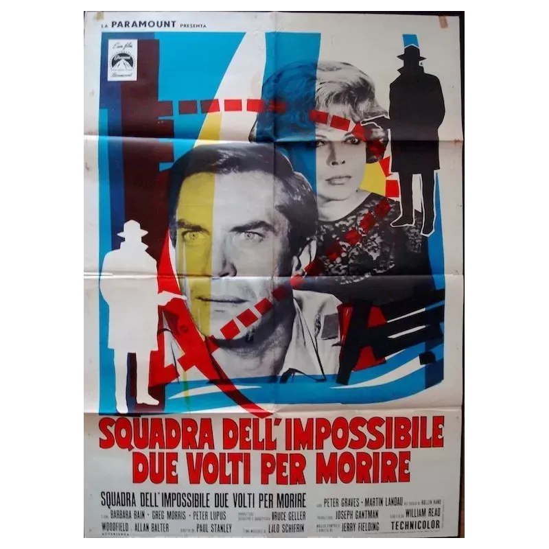 Mission Impossible Versus the Mob Italian movie poster - Illustraction Gallery