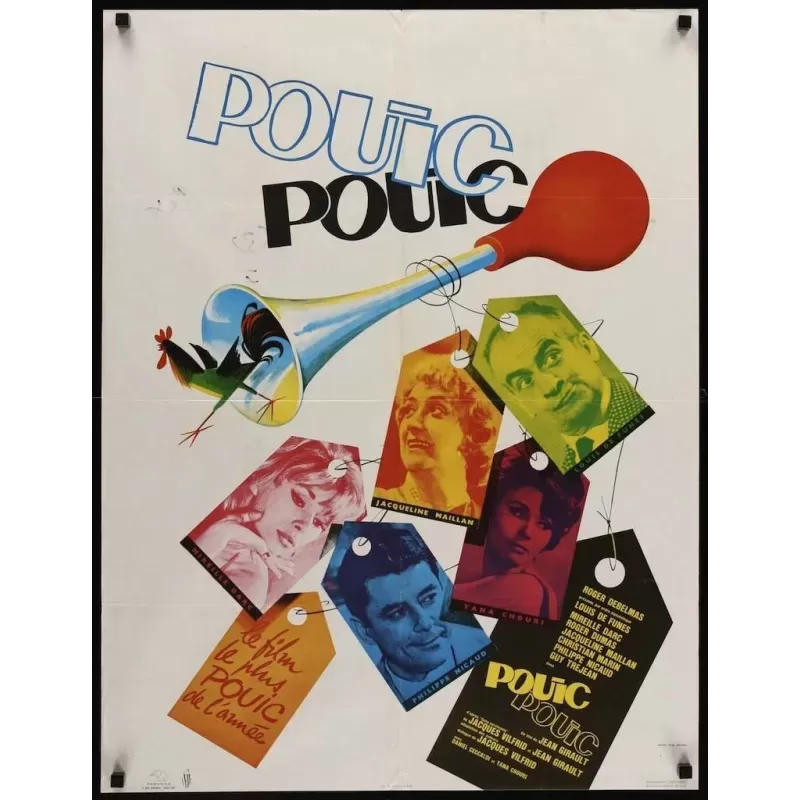 Pouic Pouic French movie poster - Illustraction Gallery