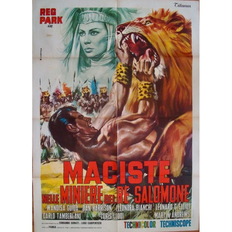 Maciste In King Solomon's Mines (Italian 2F)
