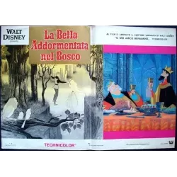 Sleeping Beauty Italian fotobusta movie poster - illustraction Gallery