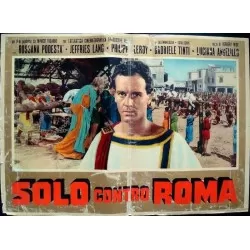 Alone Against Rome Italian fotobusta movie poster - Illustraction Gallery