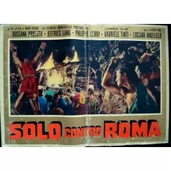 Alone Against Rome Italian fotobusta movie poster - Illustraction Gallery